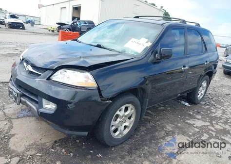 2002 Acura Mdx Touring z USA, uszkodzony, nr VIN 2HNYD18682H530618